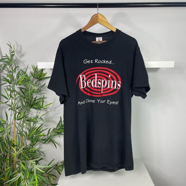 Vintage Men's T-shirt - Black - L on Productcaster.