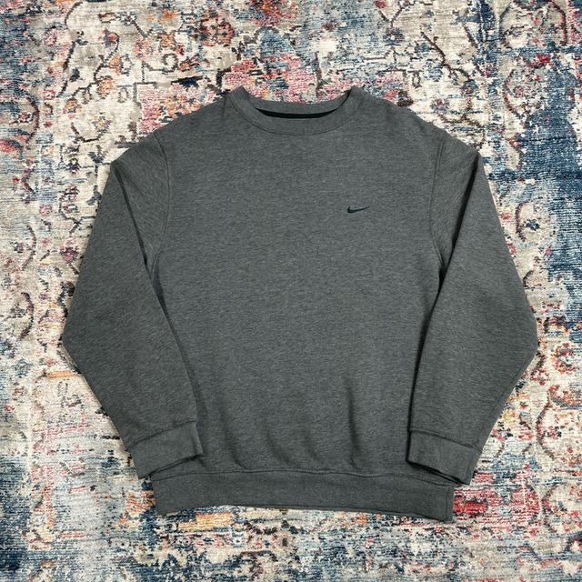 Nike Men's Sweatshirt - Grey - L on Productcaster.