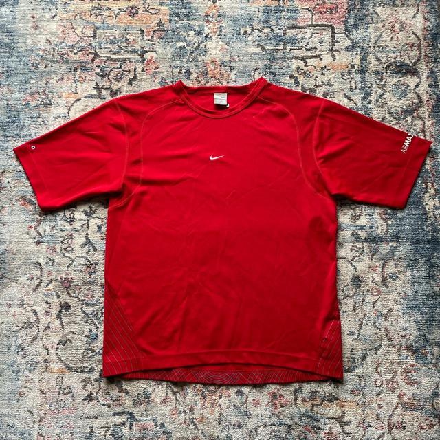 Nike Men's T-shirt - Red - XL on Productcaster.