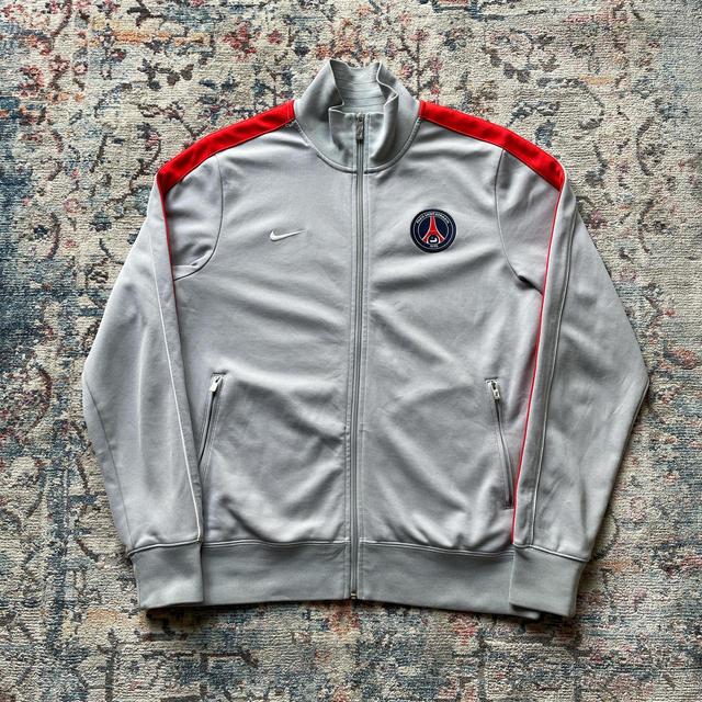 Nike Men's Jacket - Grey - L on Productcaster.