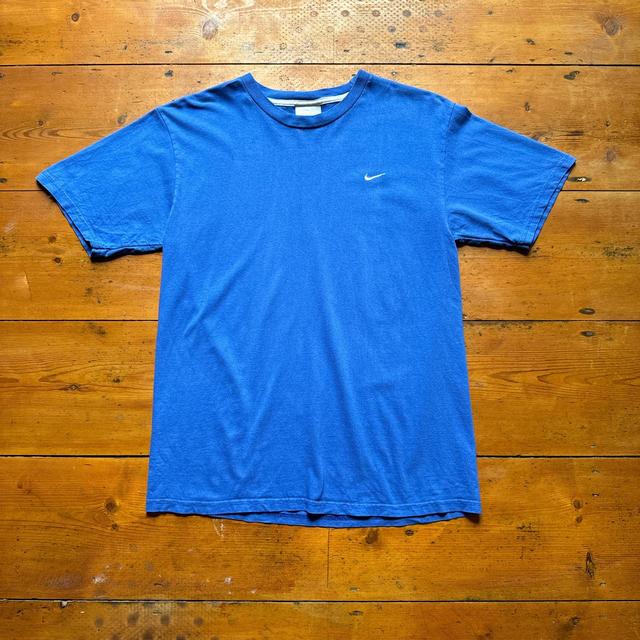 Nike Men's T-shirt - Blue - L on Productcaster.