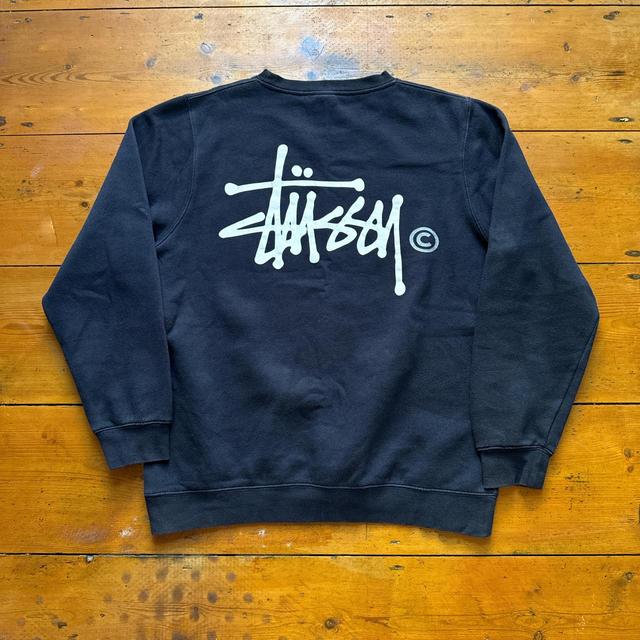 Stüssy Men's Sweatshirt - Navy - M on Productcaster.