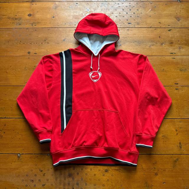 Nike Men's Hoodie - Red - XL on Productcaster.