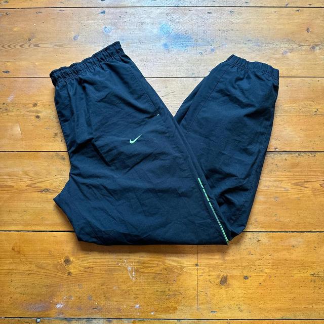 Nike Men's Sweatpants - Black/Green - XL on Productcaster.