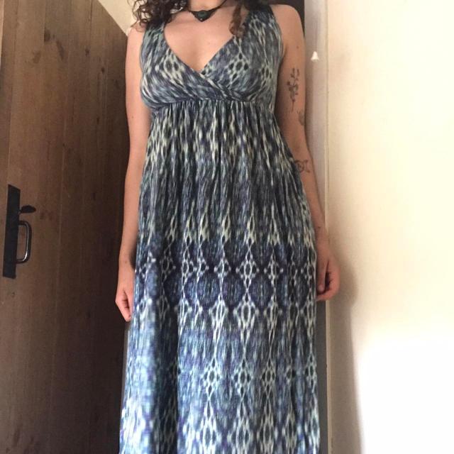 M&S Collection Women's Maxi Dress - Blue - 10 on Productcaster.