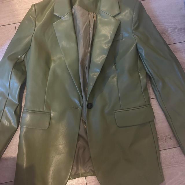 Women's Blazer Jacket - Khaki/Green - M on Productcaster.