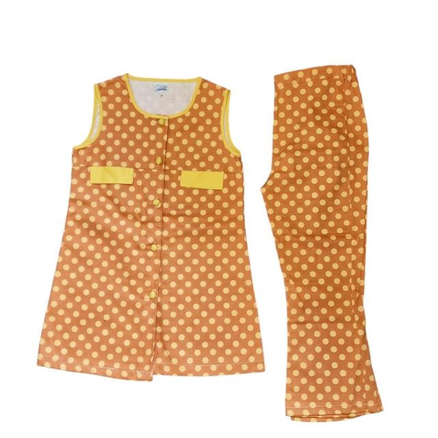 Vintage Kids' Suit - Orange/Multi - 7 years on Productcaster.