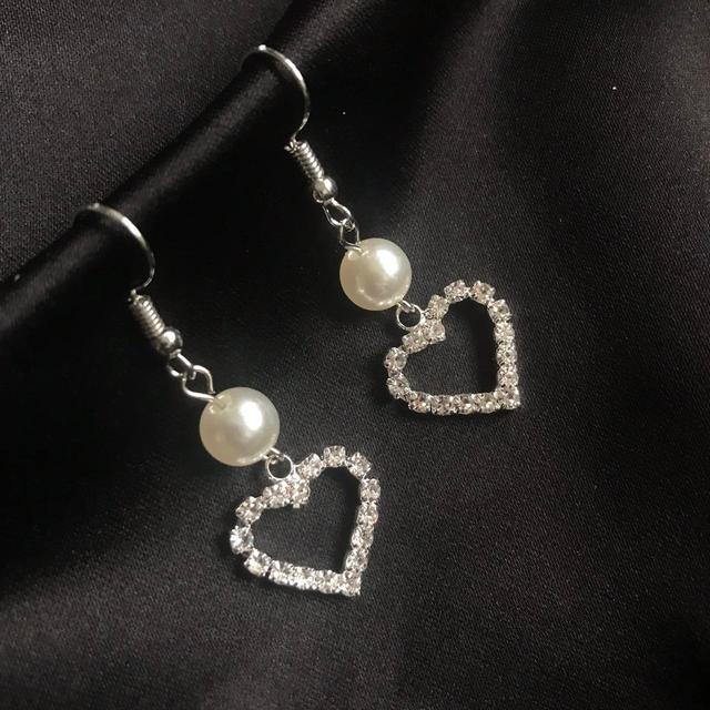 Handmade Women's Earrings - White on Productcaster.