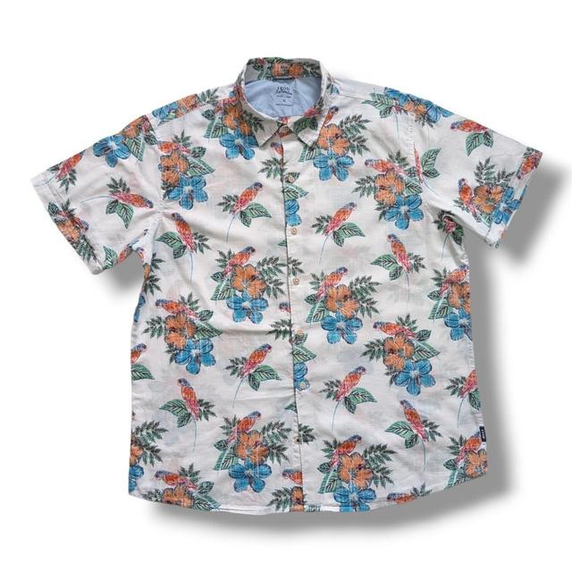 Izod Men's Shirt - White/Multi - XL on Productcaster.