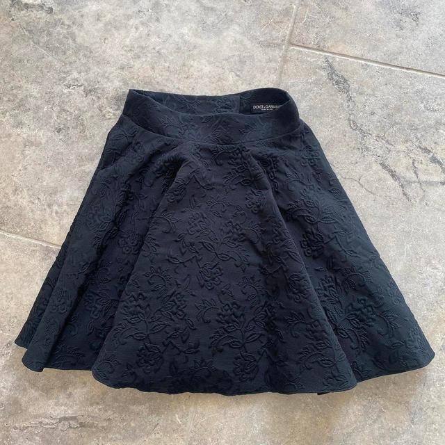 Dolce & Gabbana Women's Skirt - Black - UK 6 on Productcaster.