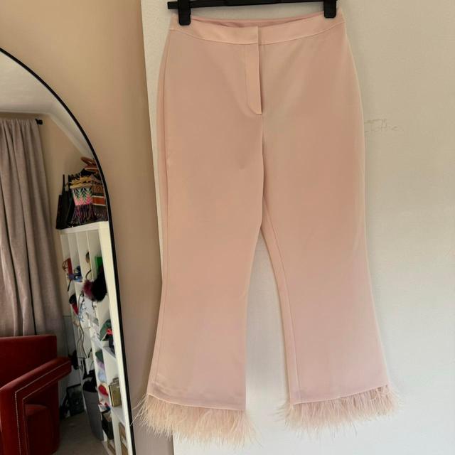 Topshop Women's Tailored trousers - Pink - UK 10 on Productcaster.