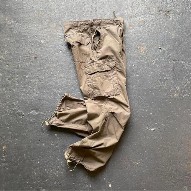 Schott Men's Cargo Trousers - Brown - 32" on Productcaster.