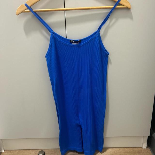 Zara Women's Playsuit - Blue - XS on Productcaster.