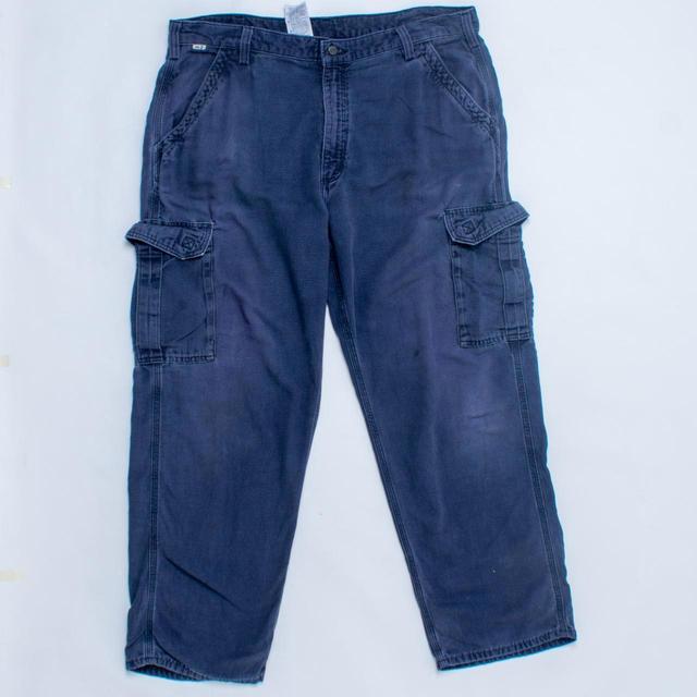 Carhartt Men's Trousers - Blue on Productcaster.