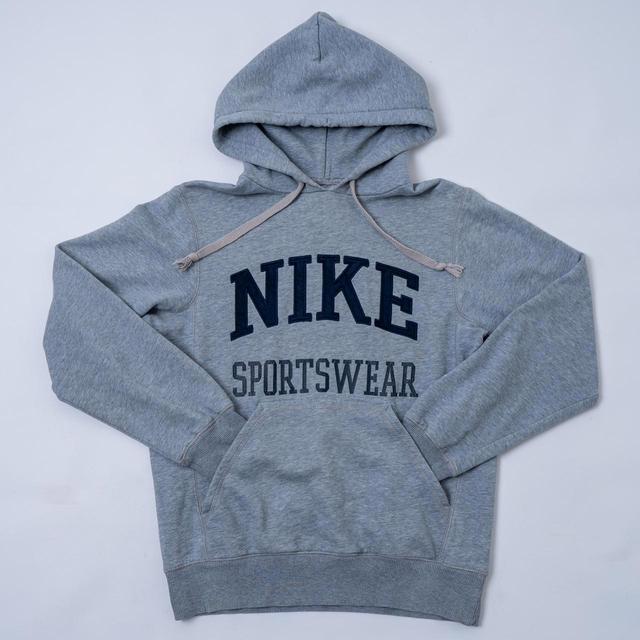 Nike Men's Hoodie - Grey - S on Productcaster.