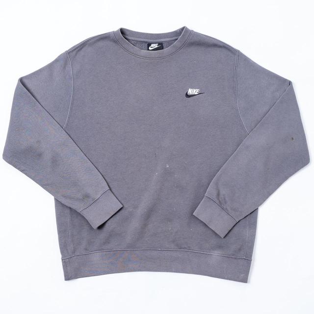 Nike Men's Sweatshirt - Grey - S on Productcaster.