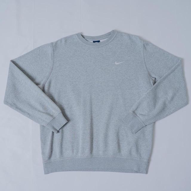 Nike Men's Sweatshirt - Grey - L on Productcaster.