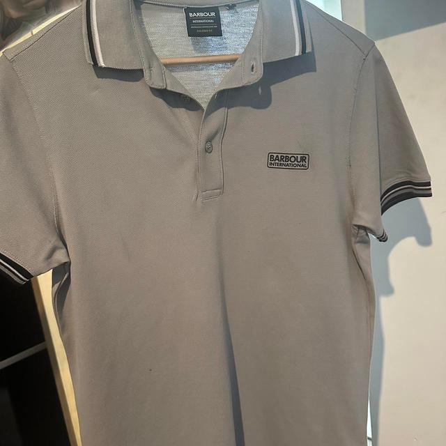 Barbour Men's Polo shirt - Grey - S on Productcaster.