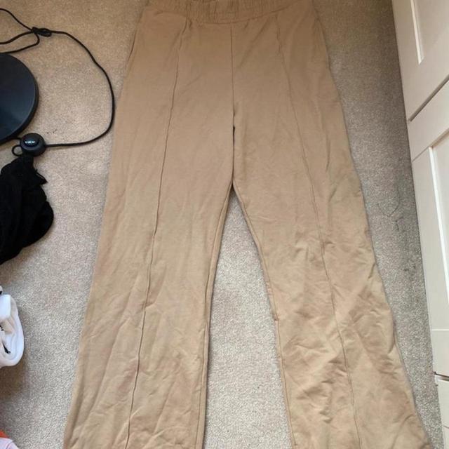 Bershka Women's Sweatpants - Tan - M on Productcaster.