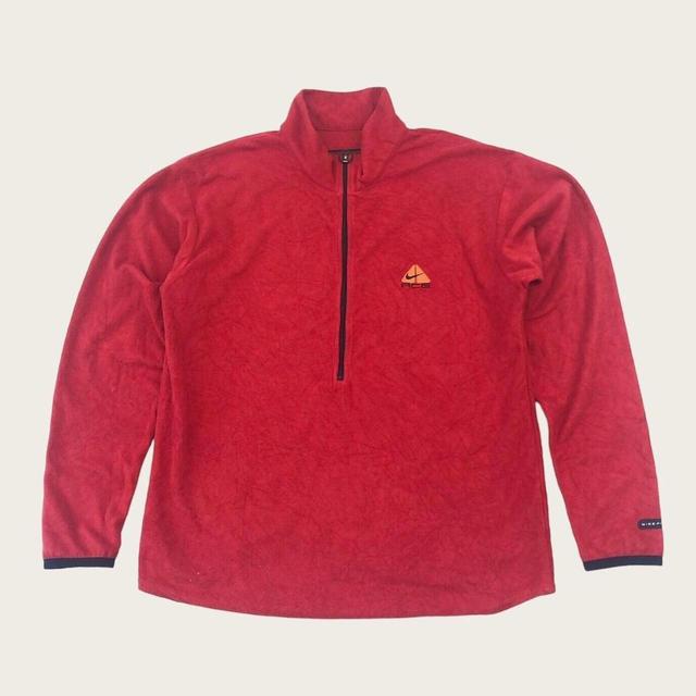 Nike ACG Men's Jumper - Red - L on Productcaster.