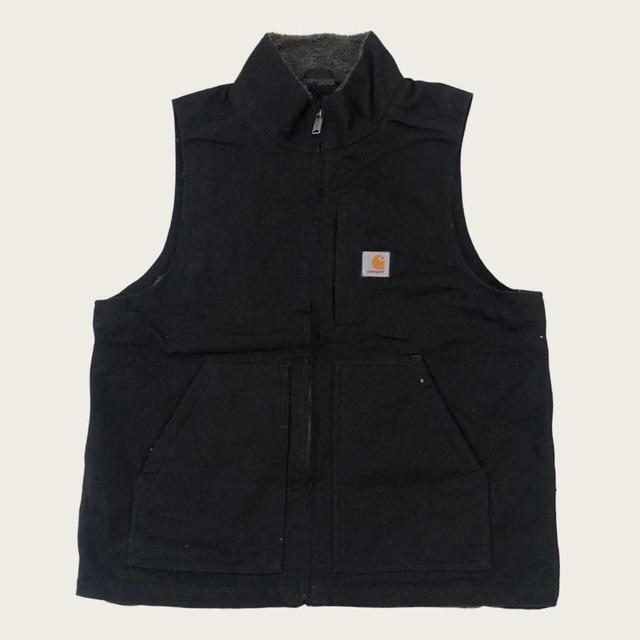 Carhartt Men's Gilet - Black - M on Productcaster.