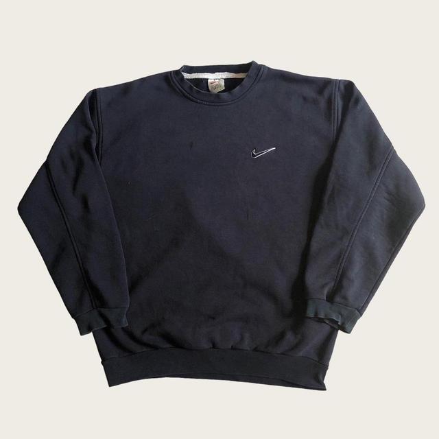 Nike Men's Sweatshirt - Navy - S on Productcaster.