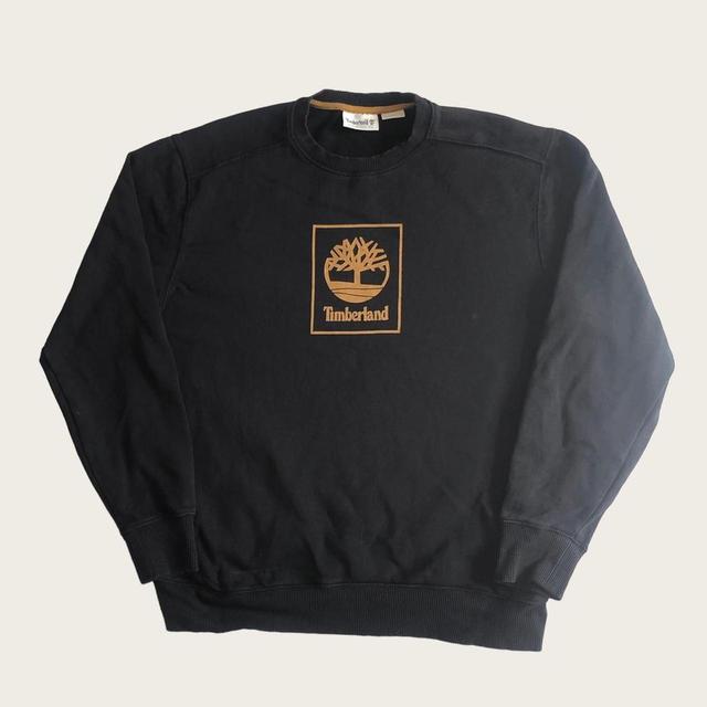 Timberland Men's Sweatshirt - Black - L on Productcaster.