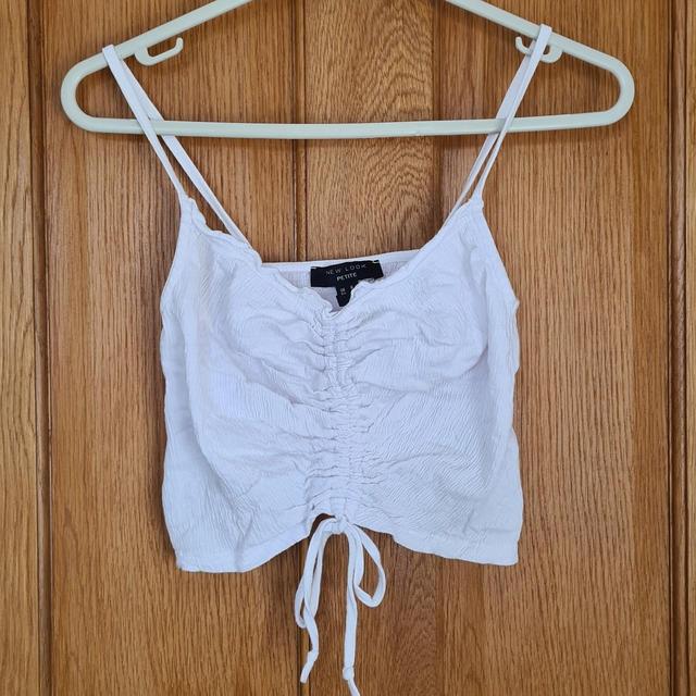 New Look Women's Vest - White - 8 on Productcaster.