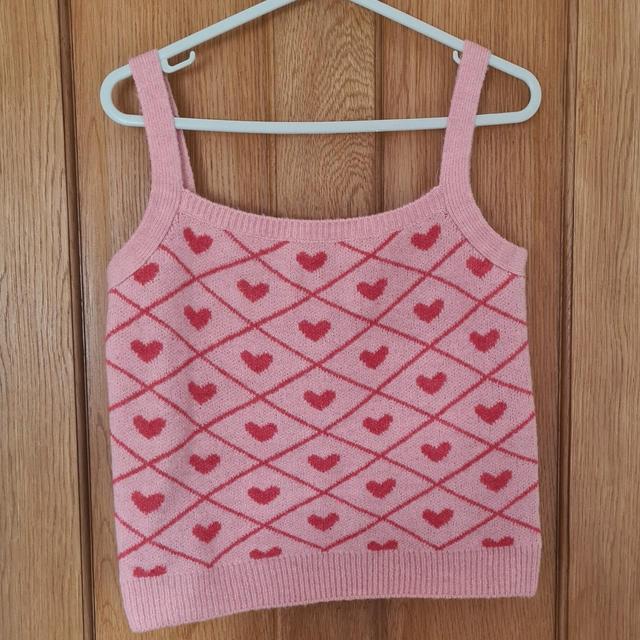 Primark Kids' Vest - Red/Pink - 13 years on Productcaster.