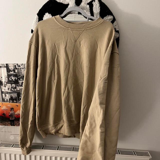 Champion Men's Jumper - Tan - M on Productcaster.