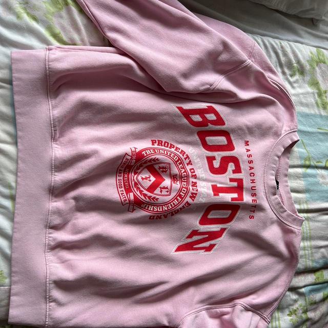 H&M Women's Sweatshirt - Pink - 8 on Productcaster.