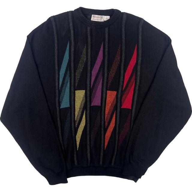 Vintage Men's Jumper - Black - XL on Productcaster.