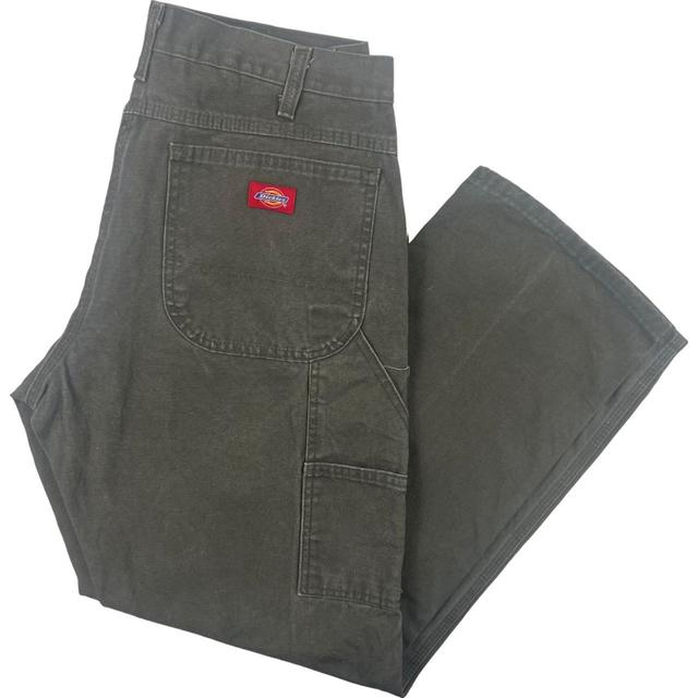 Dickies Men's Jeans - Green - 34" on Productcaster.