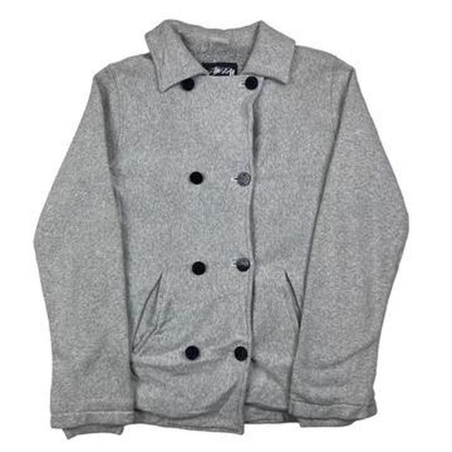 Stüssy Men's Jacket - Grey - L on Productcaster.