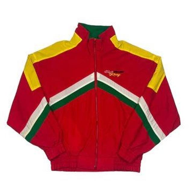 Vintage Men's Jacket - Red - L on Productcaster.