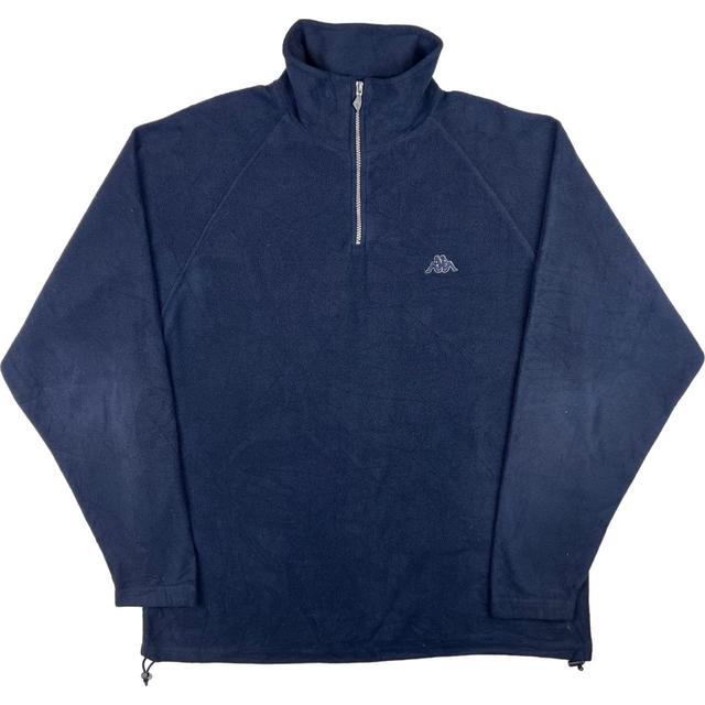 Kappa Men's Sweatshirt - Navy - XL on Productcaster.