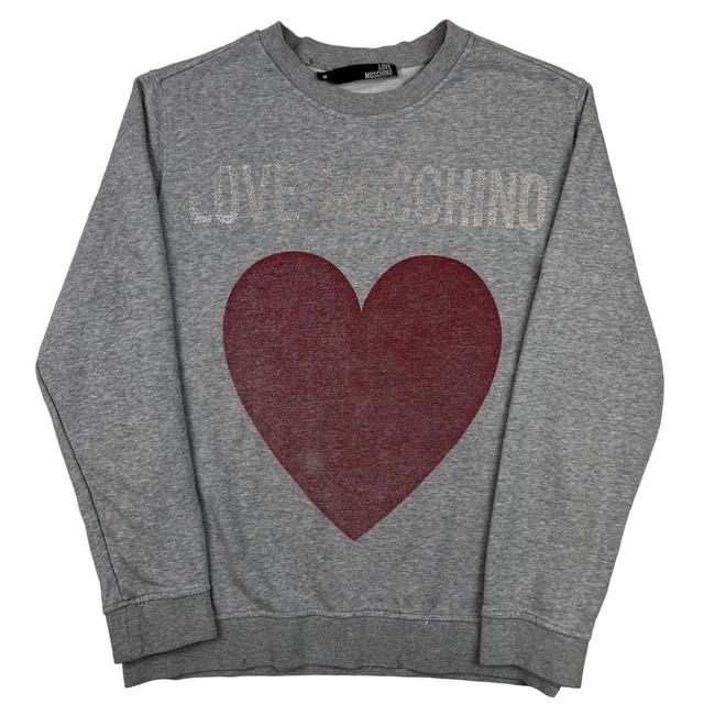 Moschino Men's Sweatshirt - Grey - M on Productcaster.