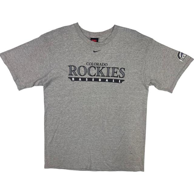 Nike Men's Shirt - Grey - L on Productcaster.