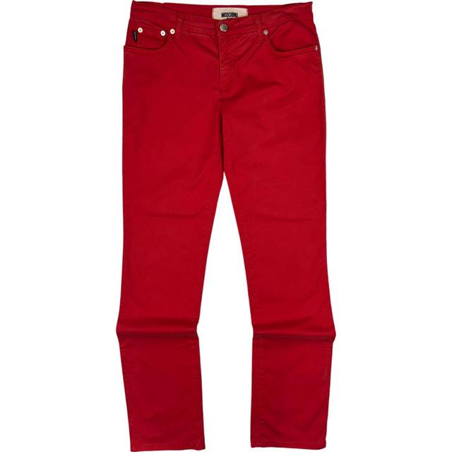 Moschino Women's Jeans - Red - 31" on Productcaster.