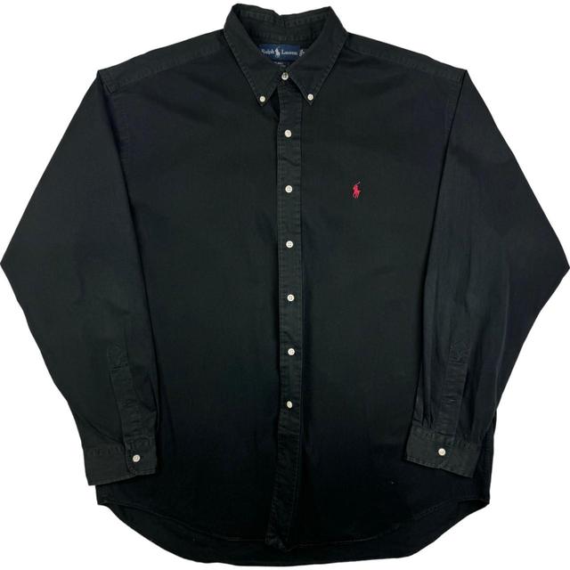 Ralph Lauren Men's Polo shirt - Black - XL on Productcaster.