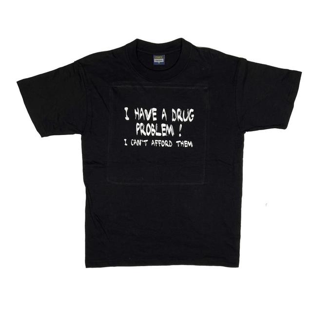 Vintage Men's T-shirt - Black - M on Productcaster.