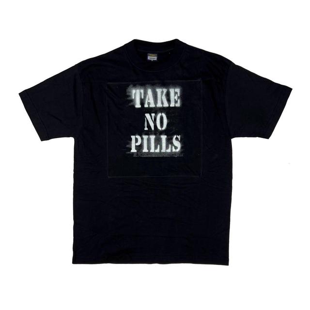 Vintage Men's T-shirt - Black - M on Productcaster.