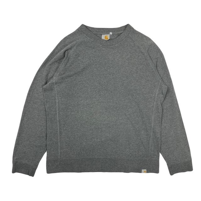 Carhartt Men's Sweatshirt - Grey - XL on Productcaster.