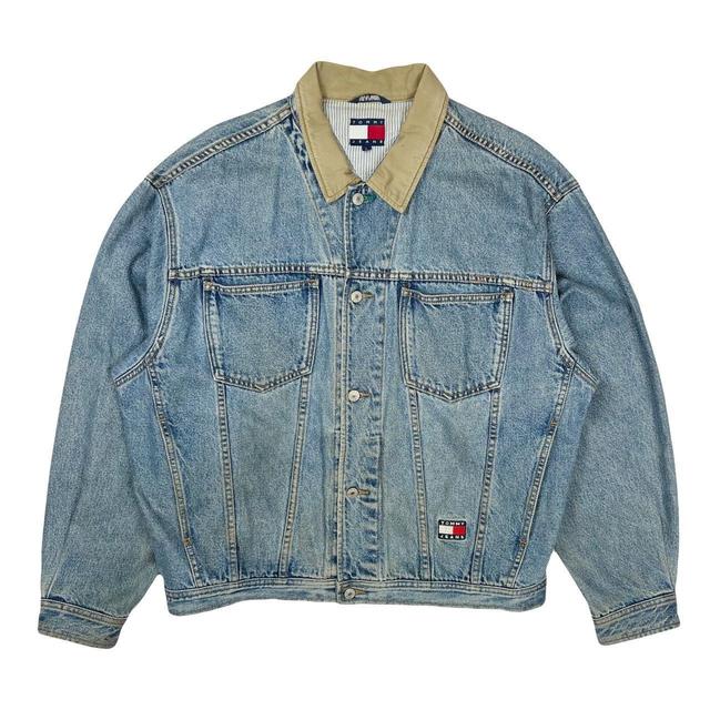 Tommy Hilfiger Men's Denim Jacket - Blue - L on Productcaster.