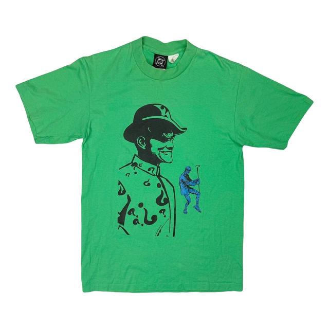 Vintage Men's T-shirt - Green - M on Productcaster.