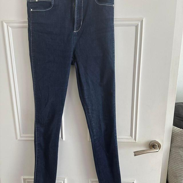 Women's Jeans - Navy - UK 8 on Productcaster.