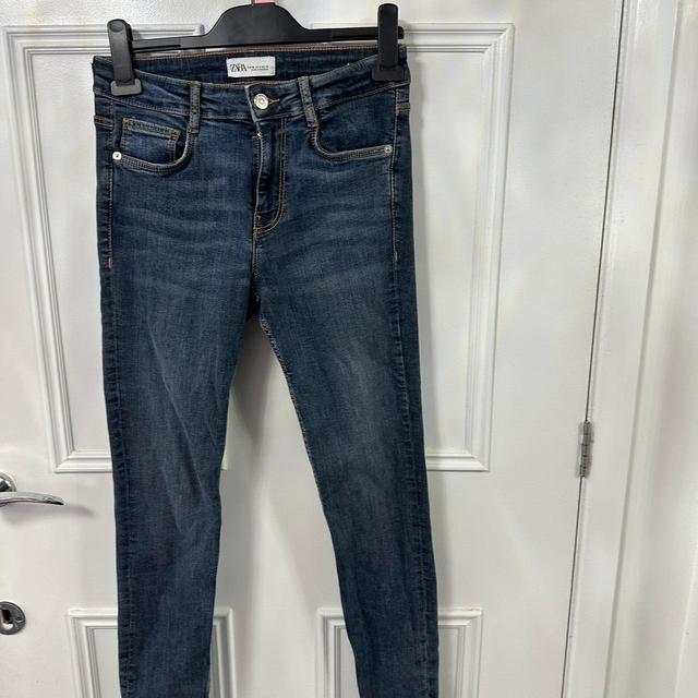 Zara Women's Jeans - Blue/Navy - 36" on Productcaster.