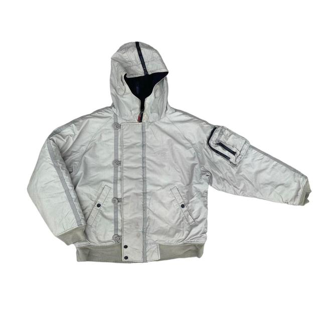 Tommy Hilfiger Men's Puffer - Cream - M on Productcaster.