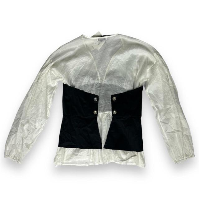 Dixie Women's Blouse - White/Black - M on Productcaster.