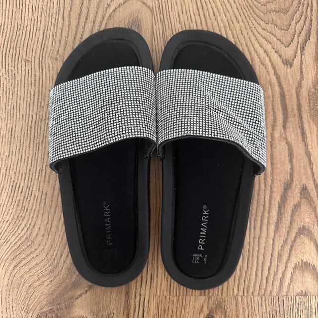 Primark Women's Slides - Black - UK 5 on Productcaster.